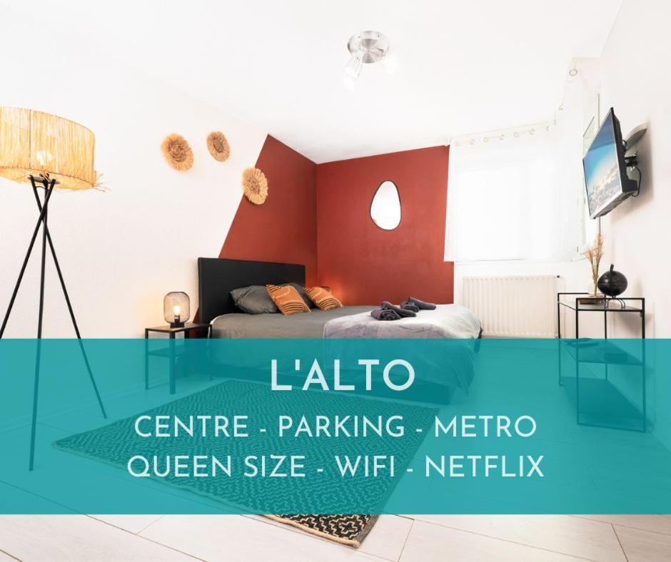 Ferienwohnung L'Alto - Toulousecozyflat - Centre- Parking - Metro Exterior foto